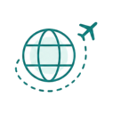 Icona supporto logistico